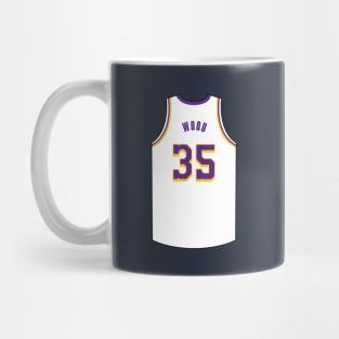 Christian Wood Jersey White Qiangy Mug